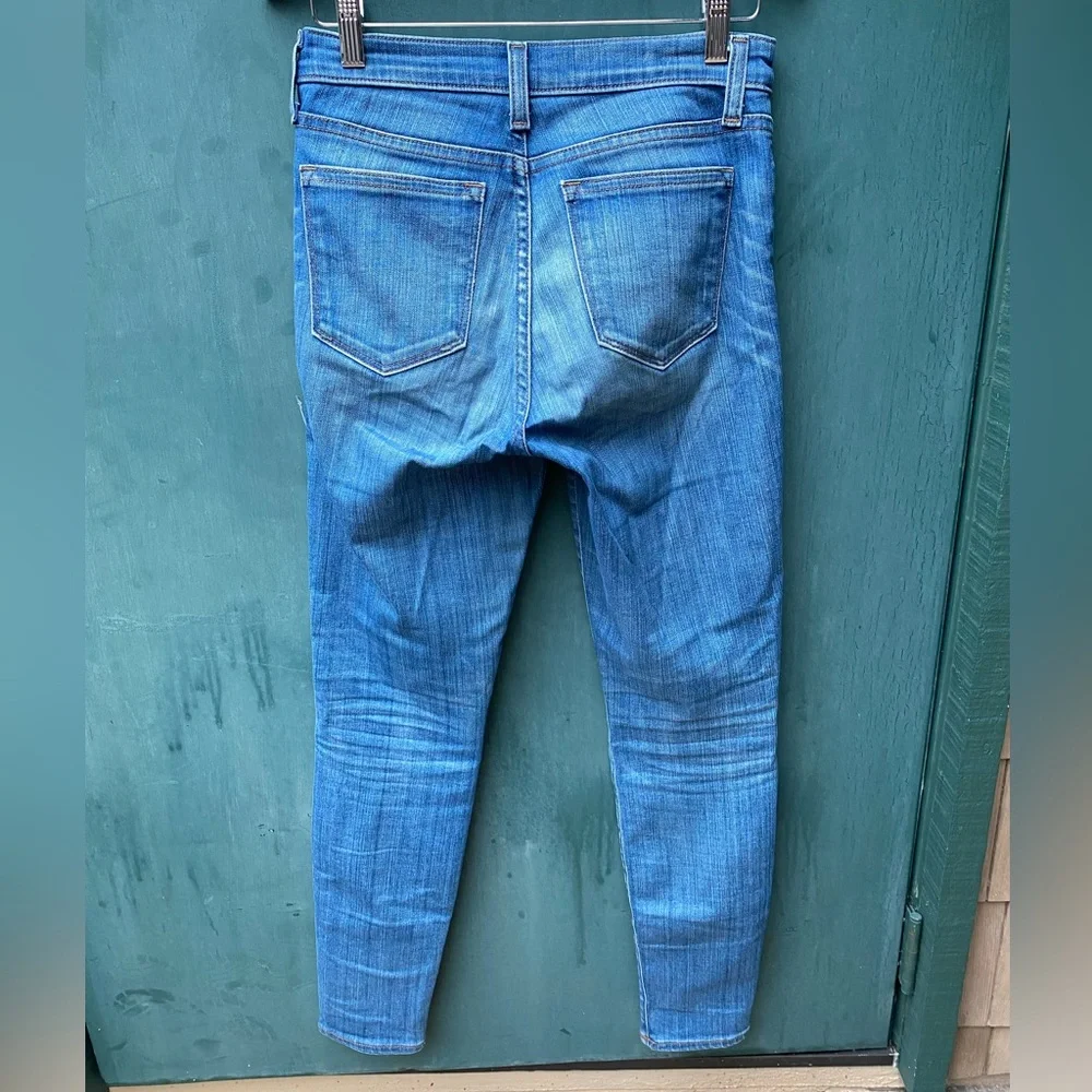J. Crew High Rise Skinny Ankle Jeans B5297 - Picture 4 of 4